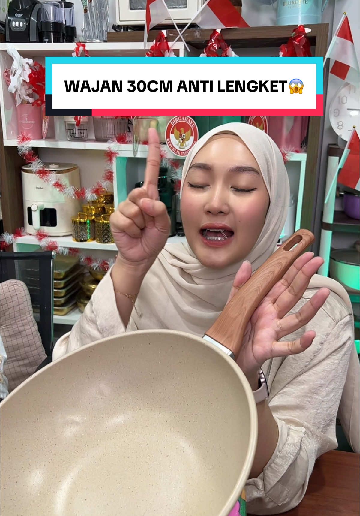 Wajan bisa nabung dulu anti lengket harga di bawah 100k aja loh bund😍💸 buruan cek keranjang sekarang ‼️ @Ischa&Indy #wajanantilengket #ischaindyofc #indytiaras #promokemerdekaan🇲🇨 #fypviralシ 