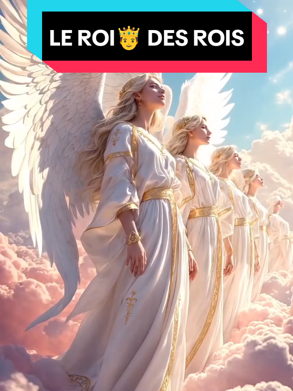 👼🎺 Les anges célèbrent l’entrée du Roi des rois ! pour toi... ✨ Le Royaume de Dieu n’a pas de fin… Son Trône est en or, éclatant de gloire, entouré d’anges qui célèbrent son entrée majestueuse. Cette vision céleste nous rappelle que le Roi règne éternellement 👑🔥. 🙏 Qu’en penses-tu ? Comment imagines-tu le Royaume de Dieu ? 👉 Écris ton ressenti en commentaire, je veux lire ton avis 🙌 👉 
