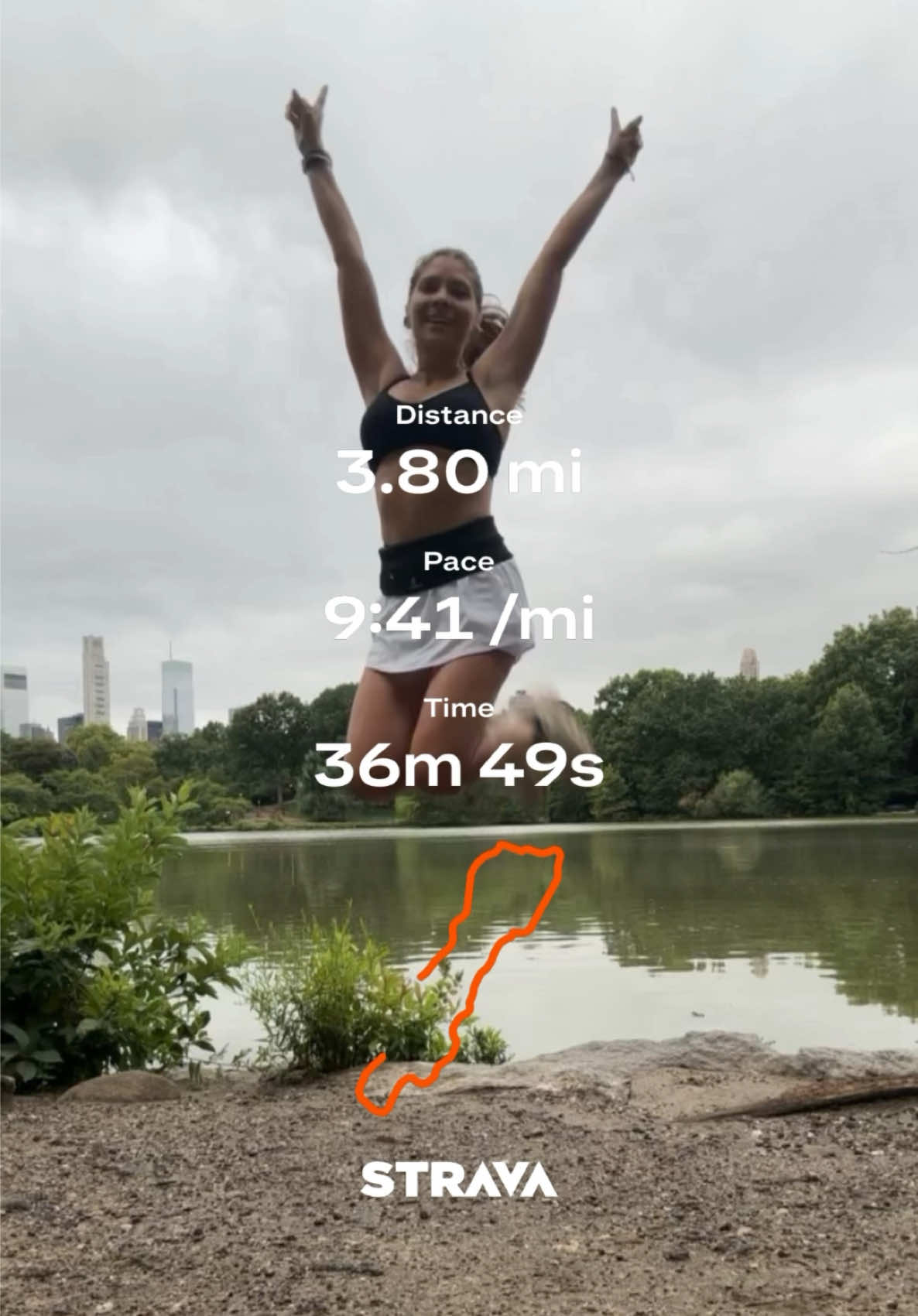 Monday run in Central Park🗽