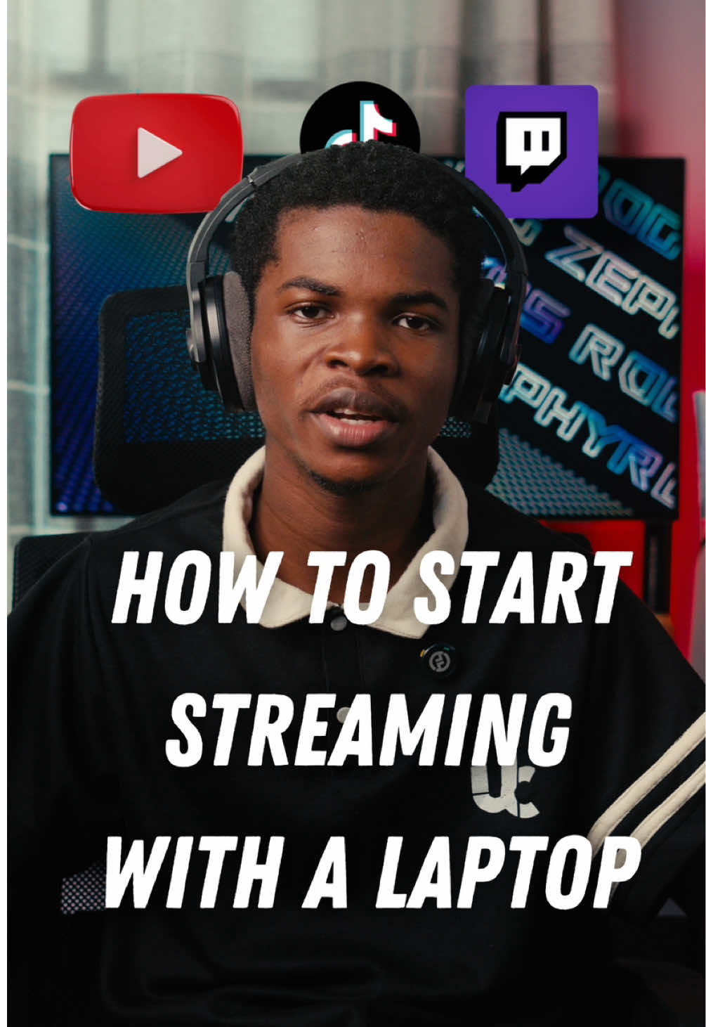 How to start streaming Games with just your laptop and phone as webcam step by step #stream #kaicenet #2025 #fyppppppppppppppppppppppp 