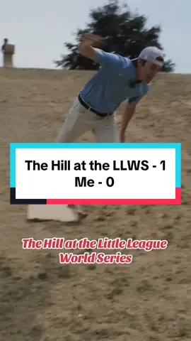 “Are they ripped?” 😂 Pro tip: Do NOT wear white pants if you slide down the hill at the Little League World Series