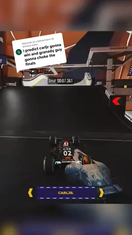 Réponse à @dimsom eater « Got luck, took luck …» #esport #trackmania #redbull 