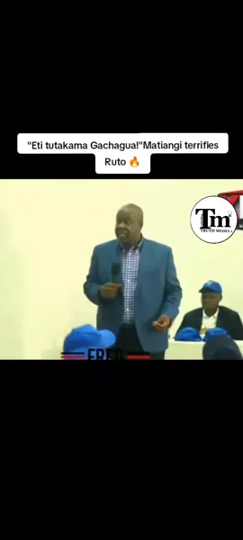 Matiang'i  Hits Back 