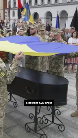 CNN's Ben Wedeman attends the funeral of a Ukrainian soldier in Kyiv ahead of 'critical' talks between President Donald Trump, Ukrainian President Volodymyr Zelensky and European leaders. #cnn #news