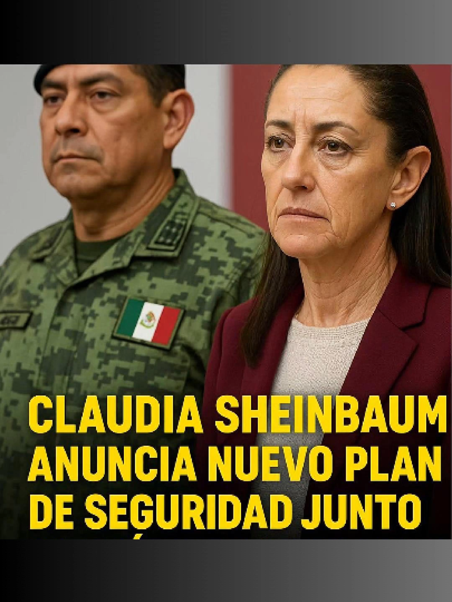 Claudia Sheinbaum anuncia nuevo plan de seguridad junto al Ejército Mexicano #mexico🇲🇽 #mexico #claudiasheimbaum #noticias #mexicotiktok #mexicocheck