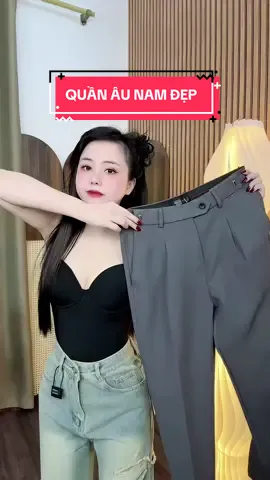Quần âu nam đẹp mê luôn #quannam #thoitrangnam #quantaynam #viral #cungthuysansale 
