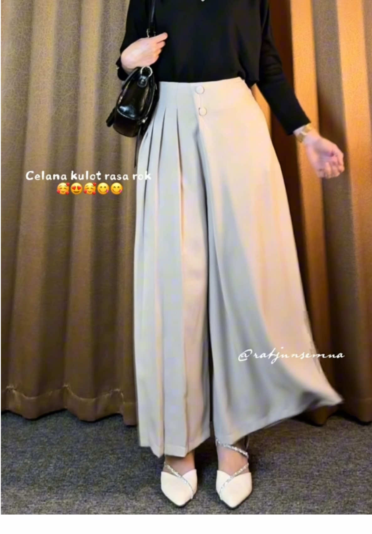 Nyaman bngt mau beli lagiii 😍#celanakulot #kulothighwaist 