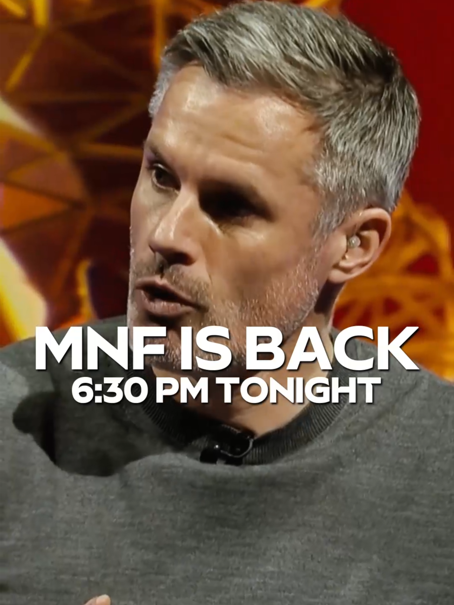 MNF is back. #PremierLeague #garyneville #jamiecarragher