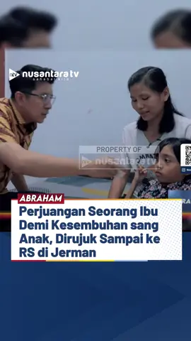 Kisah pilu perjuangan seorang Ibu untuk kesembuhan sang anak. Anak perempuannya bernama Chelsea menderita kelumpuhan dan kelainan dari lahir, Ia berjuang untuk mendapatkan bantuan pengobatan untuk sang Anak. 🥺 Bahkan perjuangan sang Ibu, Elshaday bercerita jika sang anak sampai dirujuk ke rumah sakit di Jerman!. Ia terus berjuang, sampai pindah-pindah tempat demi pengobatan sang anak, bahkan sampai dirujuk ke Rumah Sakit di luar kota. Kisah inspiratif ini adalah bukti cinta dan perjuangan seorang ibu yang tak kenal lelah! ❤️ Tonton dalam program Abraham (en) #kisahharu #chelseagracia #presidenprabowo #abrahamntv #nusantaratv 