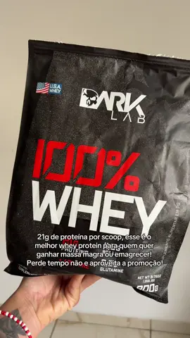 900g de whey pra te ajudar a bater a sua meta diária de proteína! Aproveita a promoção e garante a qualidade que só a @Dark Lab pode te oferecer! #wheyprotein #teamdarklab #tiktokahop #gymmotivation 