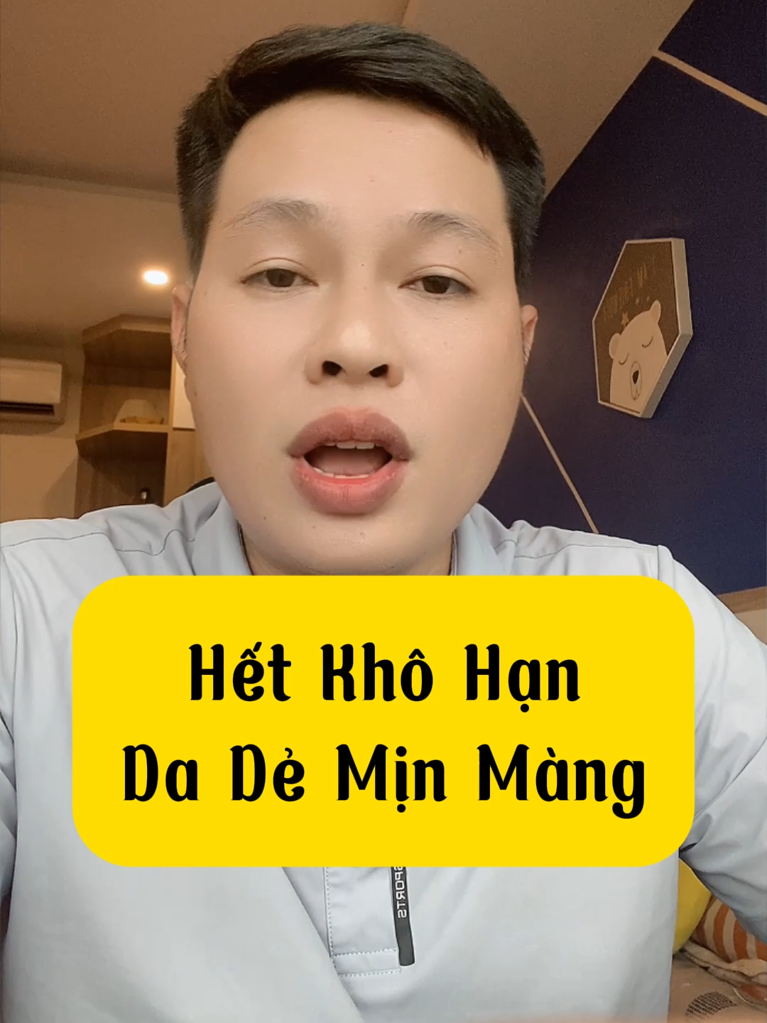 Hết khô hạn da dẻ mịn màng #chamsocda #lamdep