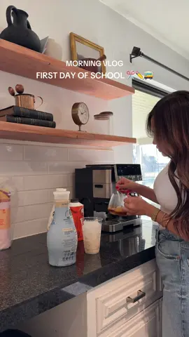 never knew this day would come so fast , all three of my babies off to school .. I am unwell but soooo happy to see the excitement in all their little faces 🥹🧡📚 #backtoschool #morningvlog #momof3 #fyp 