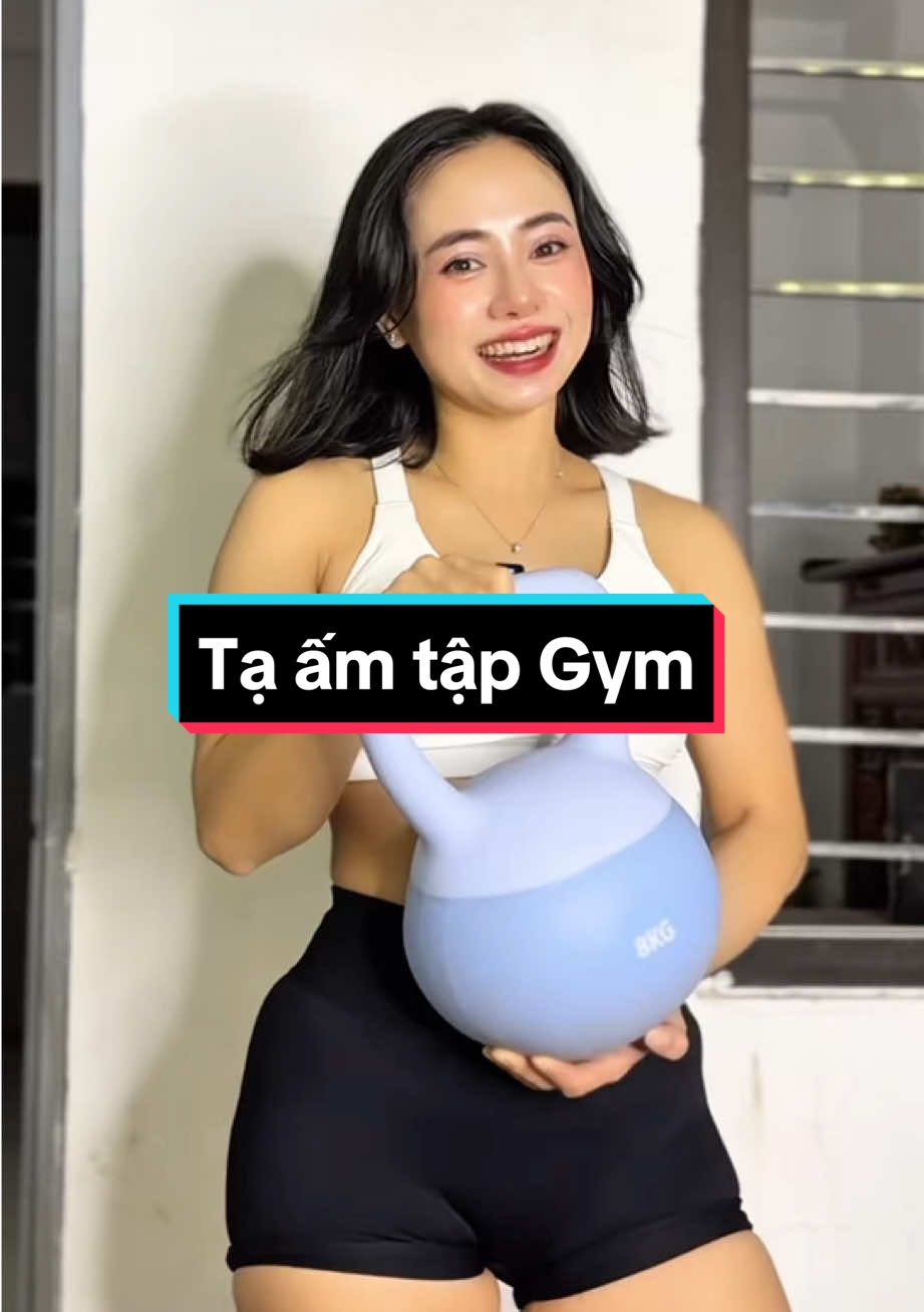 Tạ ấm tập gym – công cụ rèn luyện sức mạnh hiệu quả 💪 #vothao #dotapgymnu #taam #taamtapgym