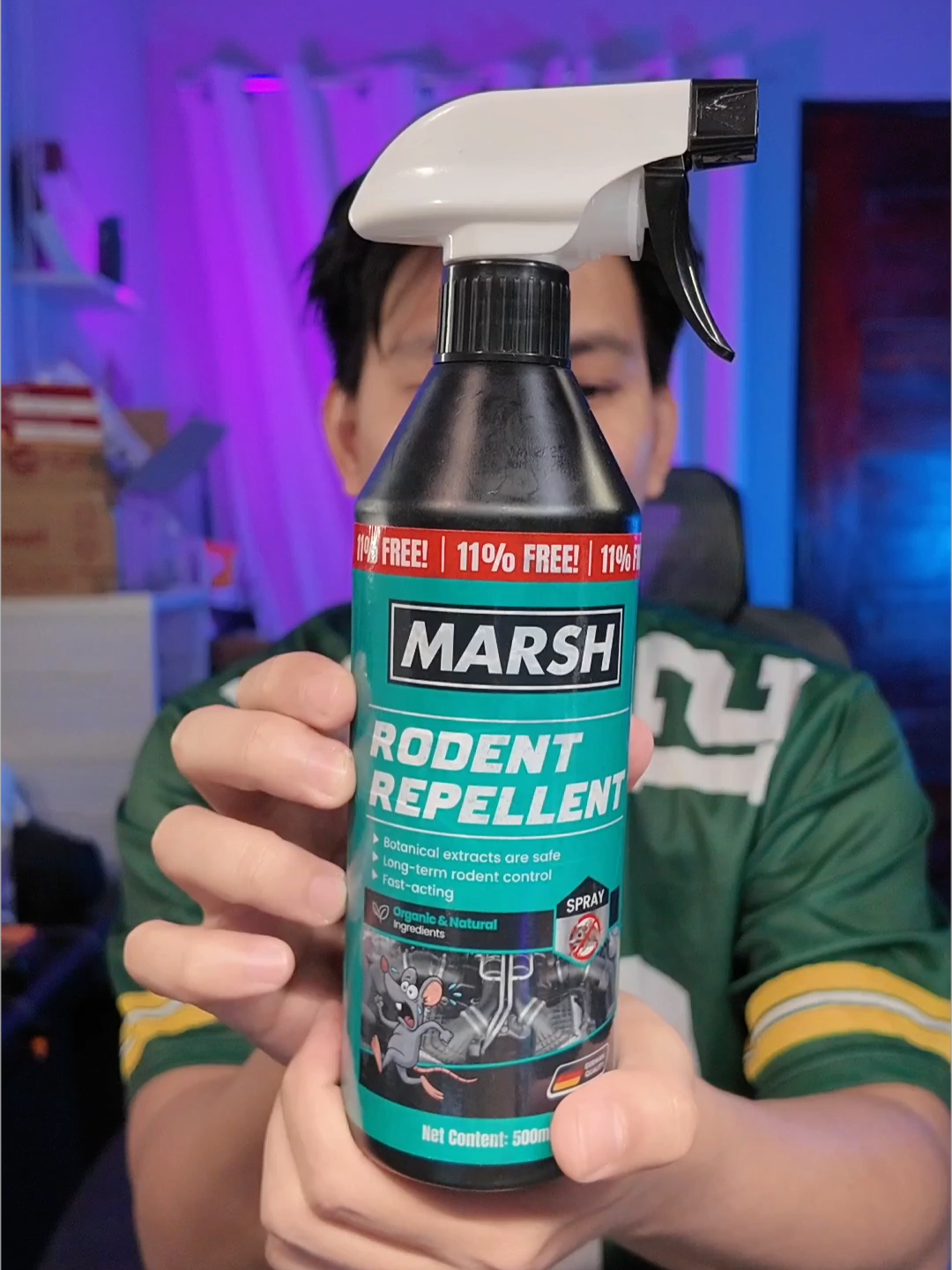 Marsh Rodent Repellant Spray anti rat repellant #ratrepellant #rodentspray #ratspray #pestcontrol #marsh