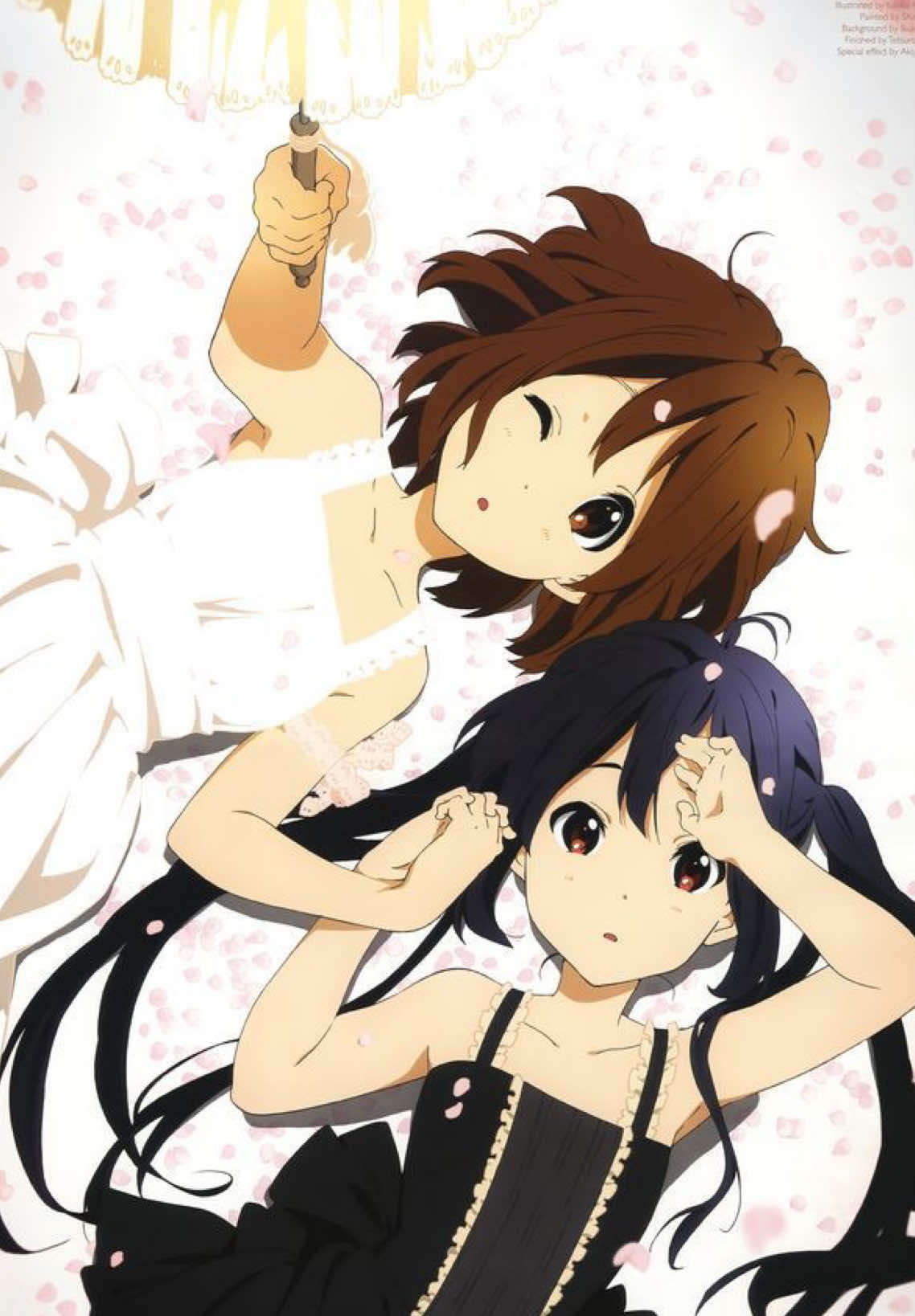 Azusa and yui #yuihirasawa #azusanakano #edit #fyp #k_on 