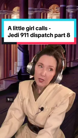 She can be a big softie when the job requires ❤️ #skit #parody #starwars #jedi911 #jedi911dispatch 