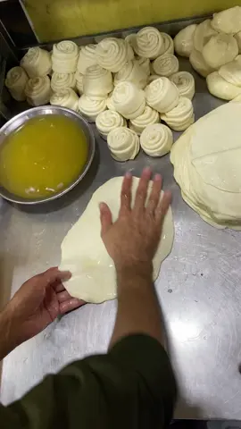 Roll Bread Making Perfection 🥖  #roll #bread #satisfyingsounds #fyp #shorts 