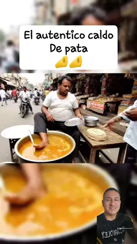 El autentico caldo de pata.