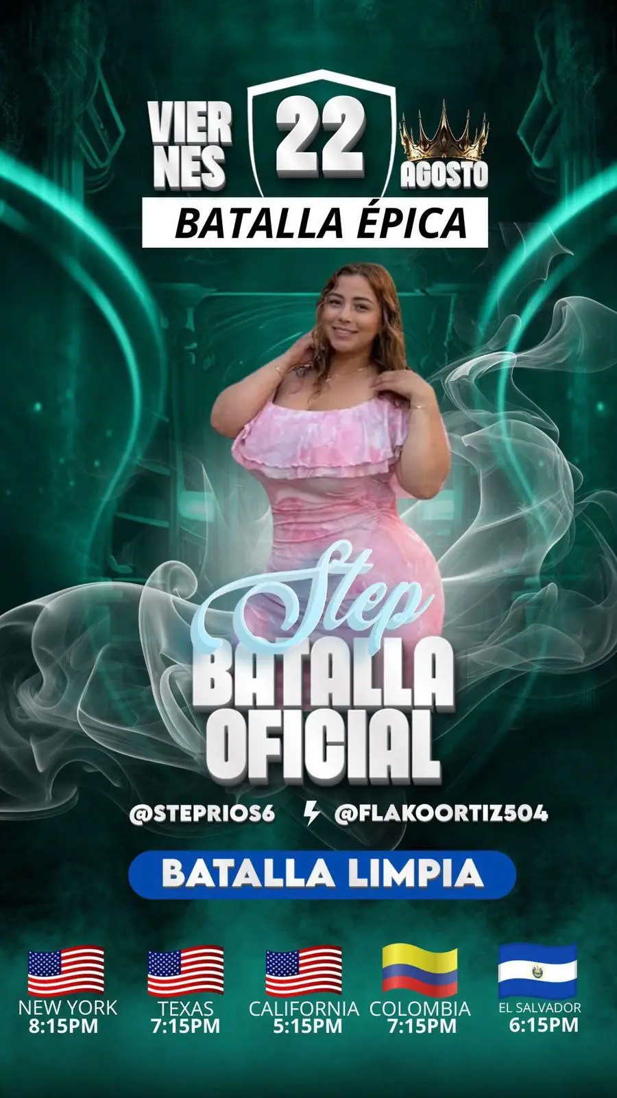 Espero que puedan estar conmigo este viernes 🥰