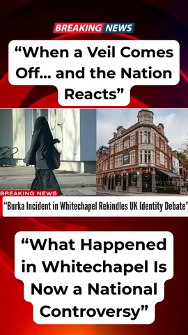 This Video Shows WHY The Burkha Needs To Be Illegal In The UK... #uknews  #breakingnews  #ukpolitics  #onthisday  #burka 