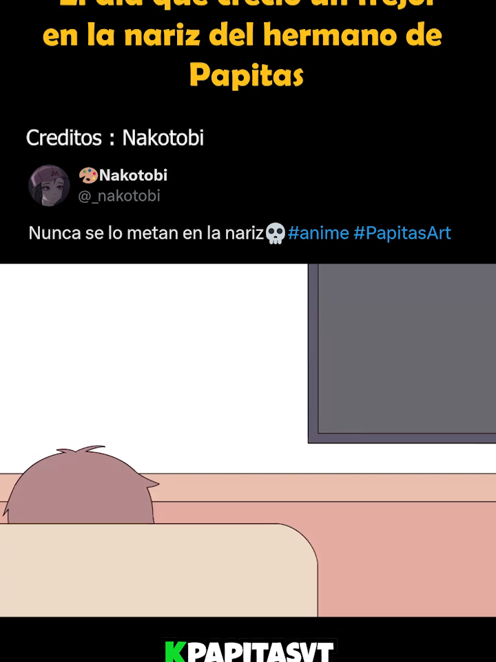 El dia que le crecio un frejol al hermano de papitas , anecdota animada #papitas #papitasvt #anecdota #animacion #animations #humor #vtuberclips #vtuberespañol