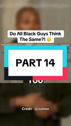 Do All Black Guys Think The Same | Part 14 #entertaining #jubilee #spectrum #blackmen  