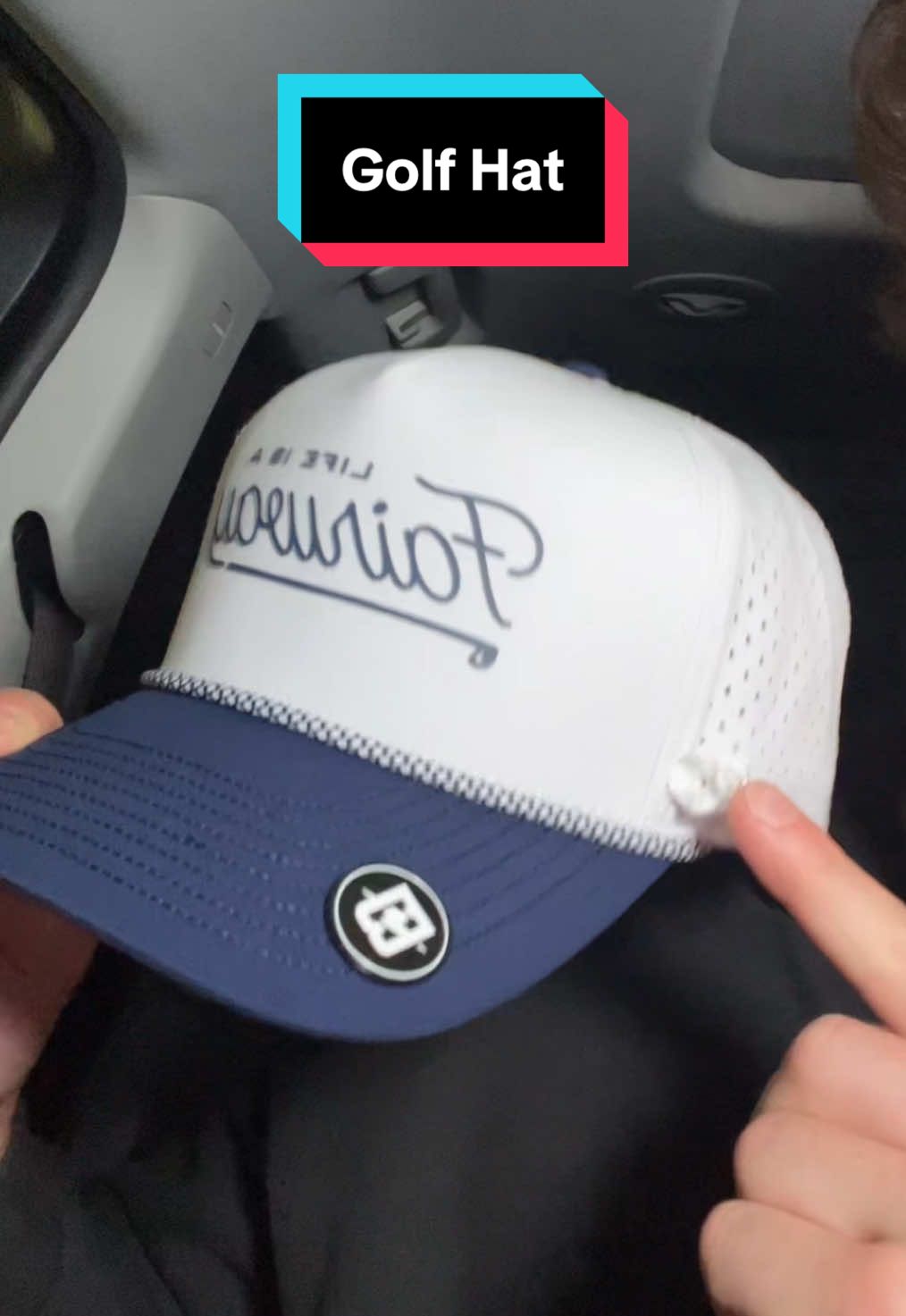 Perfect gift for a golfer #golftok #golf #golfaccessories #golfhat #tiktokshopcreatorpicks 