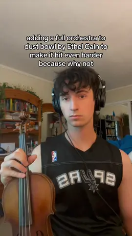 TBH IDK IF IT FITS, like it already hits hard enough this is just for fun #ethelcain #willoughbytucker #dustbowl #orchestra #violin #sadmusic #fyp 