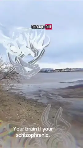 This is a VR simulated schizophrenic episode created by somebody who has schizophrenia.   Insane 