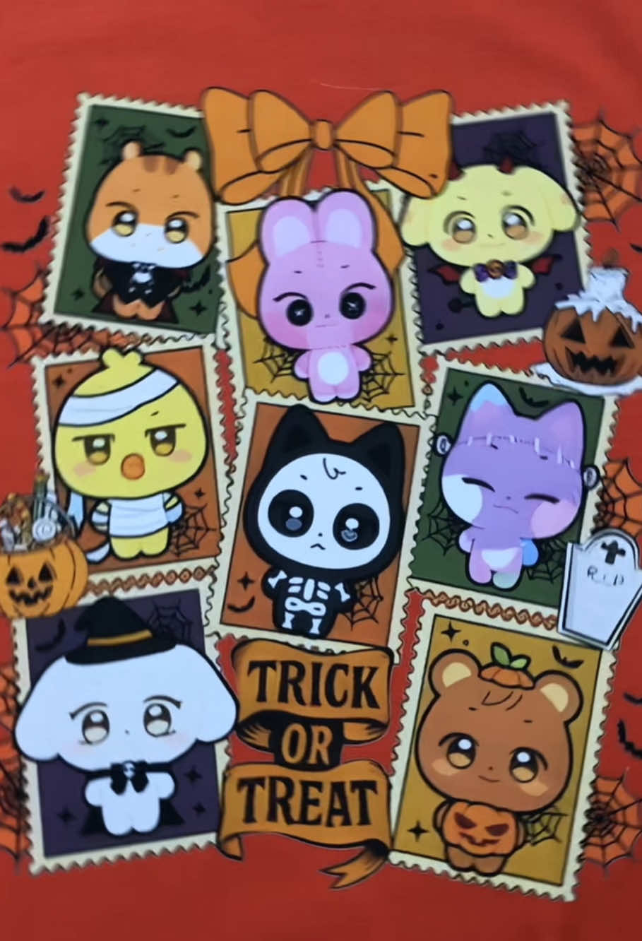 Halloween Chibi Members T-shirt #halloween 