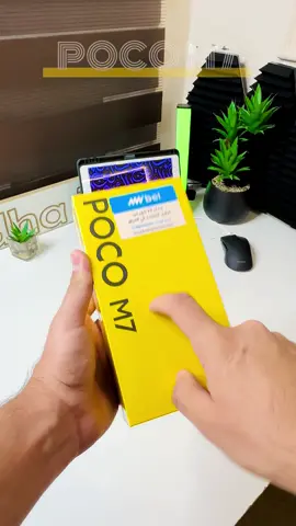 ⁨	POCO M7 😍 القوي والجميل بطارية عملاقة 7000mAh معالج snapdragon 685 شاشة 6.9 FHD+ كاميرا 50MP Ai ‪