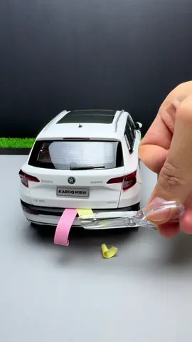 Skoda Karoq Diecast Model Car Advertising activities #car #diecastcars #skoda #viralvideo #trend #fypage 