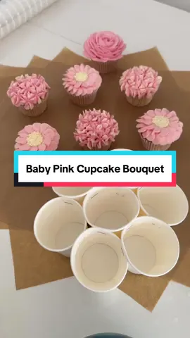 Thank you so much for the love on my video last night 💕. In that one, I shared how to pipe these beautiful buttercream cupcake flowers 🌸🧁, one of my favourite cake decorating techniques! In today’s video, I’m showing you how to turn those buttercream flowers into a full cupcake bouquet. You’ll see how I arrange the cupcakes, add the buttercream flowers, wrap the bouquet, and then reveal the final look ✨  It’s the perfect gift idea for birthdays, new baby, anniversaries, weddings, or just to brighten someone’s day. I love making bright, colourful cupcake bouquets because they look so eye catching, but I also have a soft spot for baby pink buttercream flowers, they’re always such a timeless, elegant choice 🥰. Like always, if you have any questions, just let me know in the comments.  ##cupcakebouquet##buttercreamflowers##cupcakeflowers##debbiebakes##cupcakedecorating 