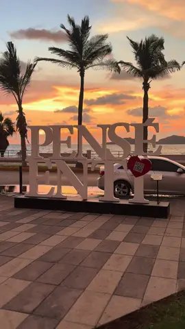#PenséEnTi🩵 en un paisaje increíble🌴🔥 @BANDA MS  📍Parque Ciudades Hermanas (Mazatlán, Sin.)
