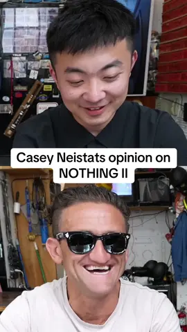 Nothing II had casey shocked #caseyneistat #nothing #apple #android #fyp 