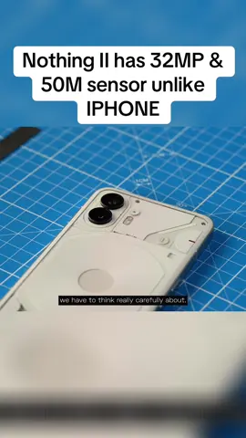 Nothing II sensor upgrade #nothing #apple #android #fyp #viral 