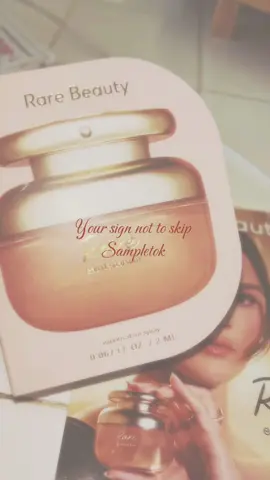 #SAMPLE :: Thank you so much @Rare Beauty for the sample!! ᯓᡣ𐭩  #fyp #rarebeauty #sampletok #creatorsearchinsights 