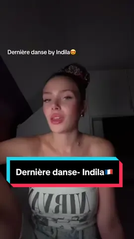 Ich liebeeee französische Songs 😩❤️❤️#indila #dernieredanse #french #singing #cover #fyp 