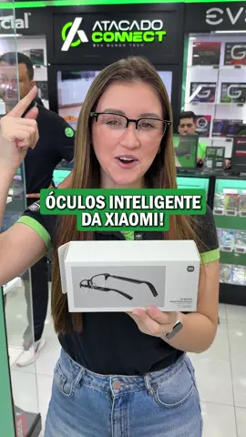 Já conhecia o Óculos Inteligente da Xiaomi? 👓 O Xiaomi Smart Audio Glasses parece um óculos comum, mas toca música, atende chamadas e fala com assistente. Tem bateria de até 22h, lentes trocáveis e é resistente à água. Somos distribuidores oficiais da Xiaomi aqui no Paraguai, então os melhores preços e lançamentos estão aqui na Atacado Connect. Quer ver mais produtos Xiaomi? Corre no link da bio! 😉 #oculosinteligente #oculosxiaomi #xiaomismartaudioglasses #oculos #xiaomi 