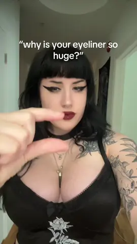 interesting…. #goth #tattoos 