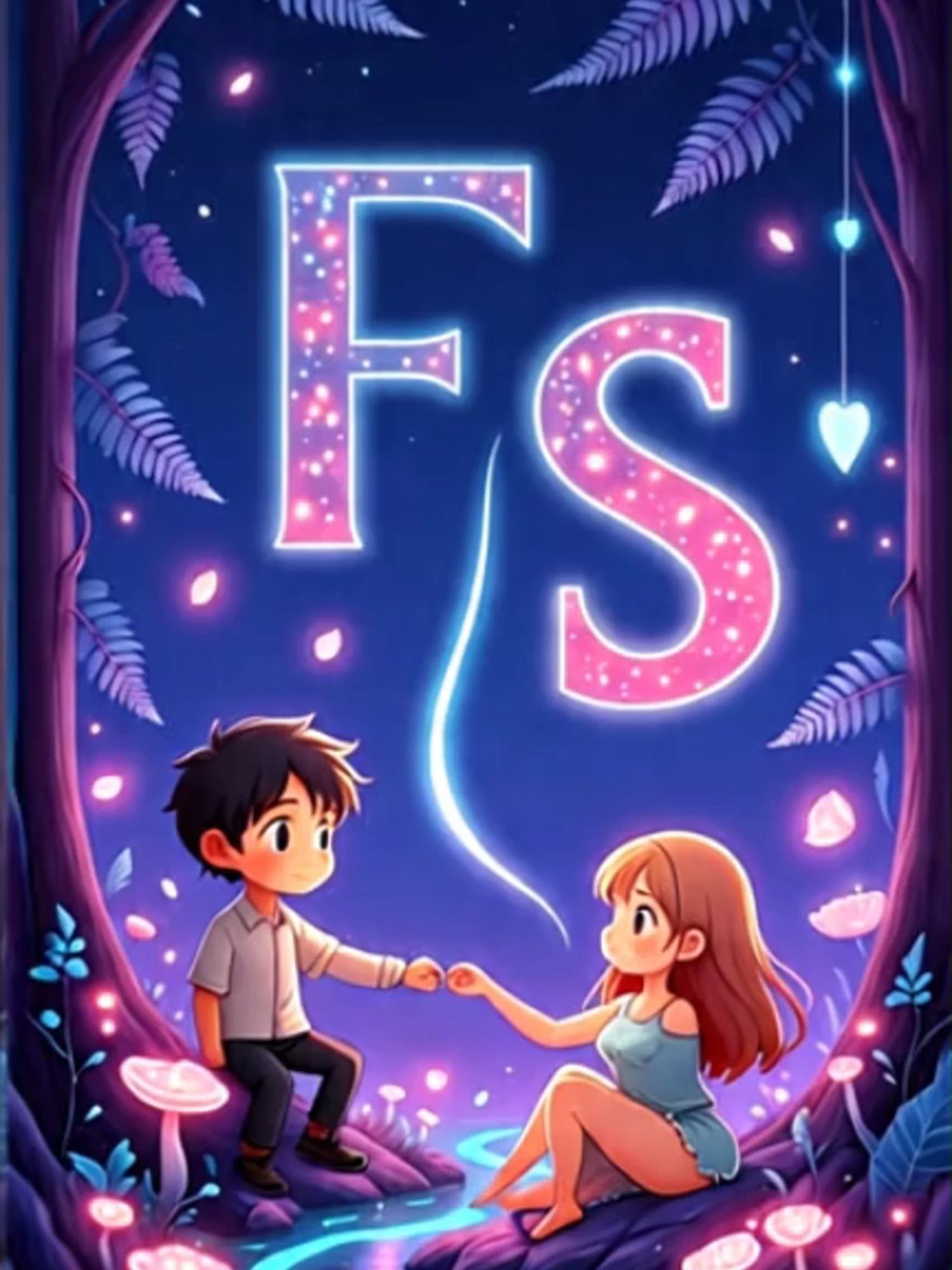 WhatsApp DP Status for Letters F and S #whatsapp #nameart #status #name #namelogo #friendship #DP #couple #lovestatus #FSStatus