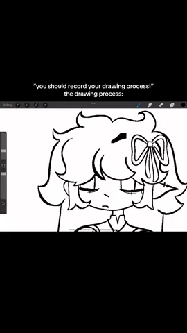 lobotomy time! #artist #artmeme #digitalart #cuteart #artprocess 