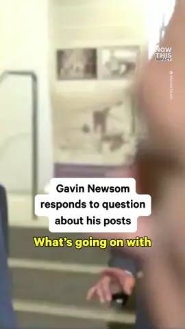 If you have a problem with what Newsom is posting, you better have that same energy for Trump.