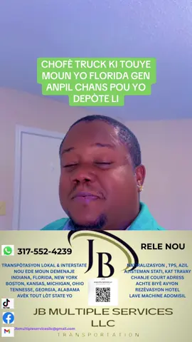 ##CHOFÈ TRUCK KI TOUYE  MOUN YO FLORIDA GEN  ANPIL CHANS POU YO  DEPÒTE LI#foryoupage #viral #TikTokLIVE #LIVEhighlights 