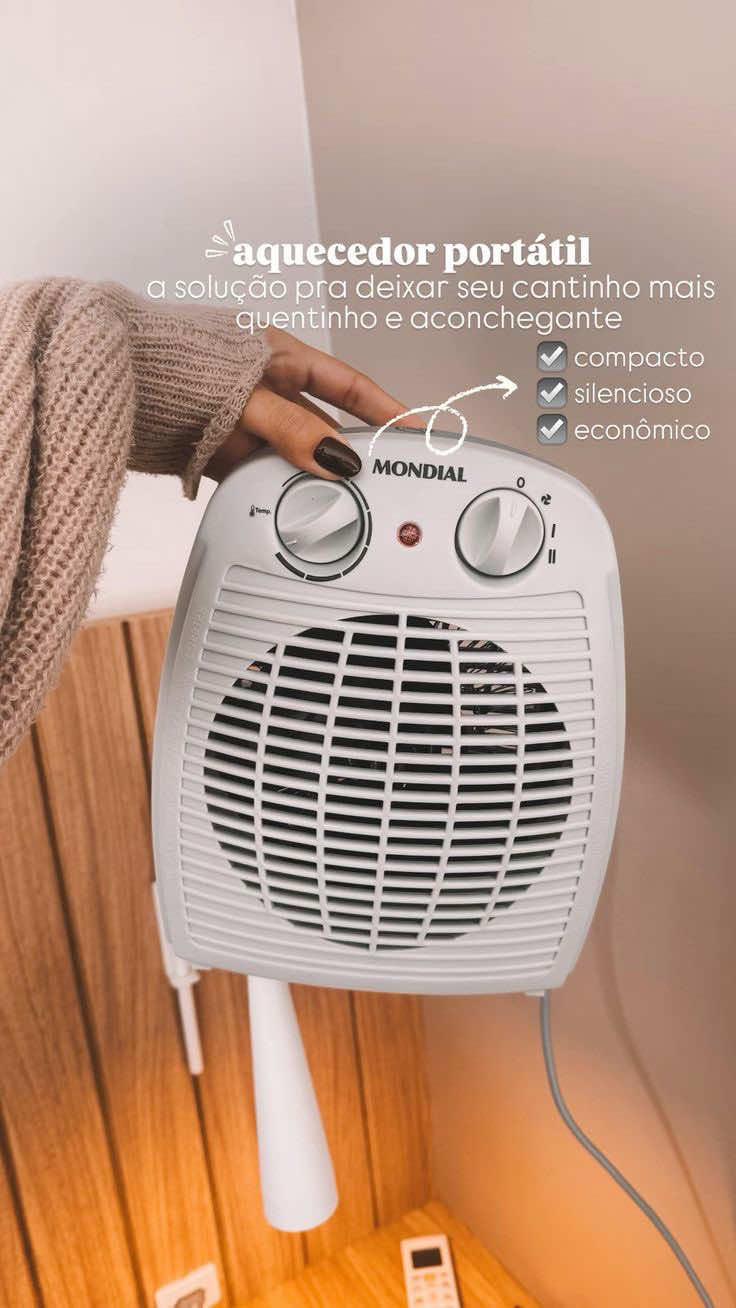 ✨ Aquecedor da nossa amiga Sho! ✨🙋🏼‍♀️📲❤️ COD ID: BKG-CZR-FHC #acheinashopee #fyp #donadecasa #organizacaodecasa #aquecedorportatil 