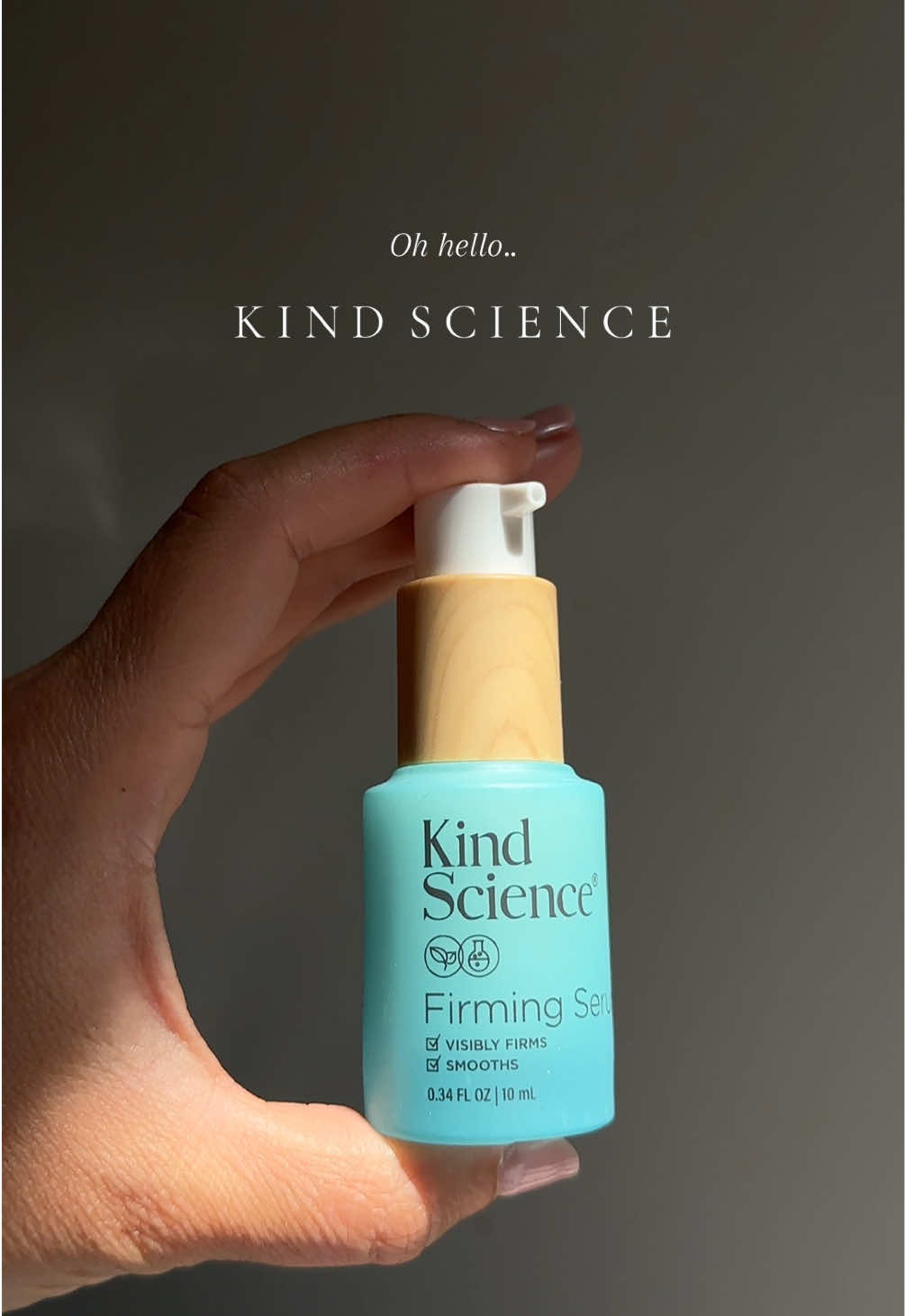 Absolutely loving this new skincare line! Feels like nature in a bottle 🌿 have you tried this brand yet? #skincare #kindscience #cleanbeauty 