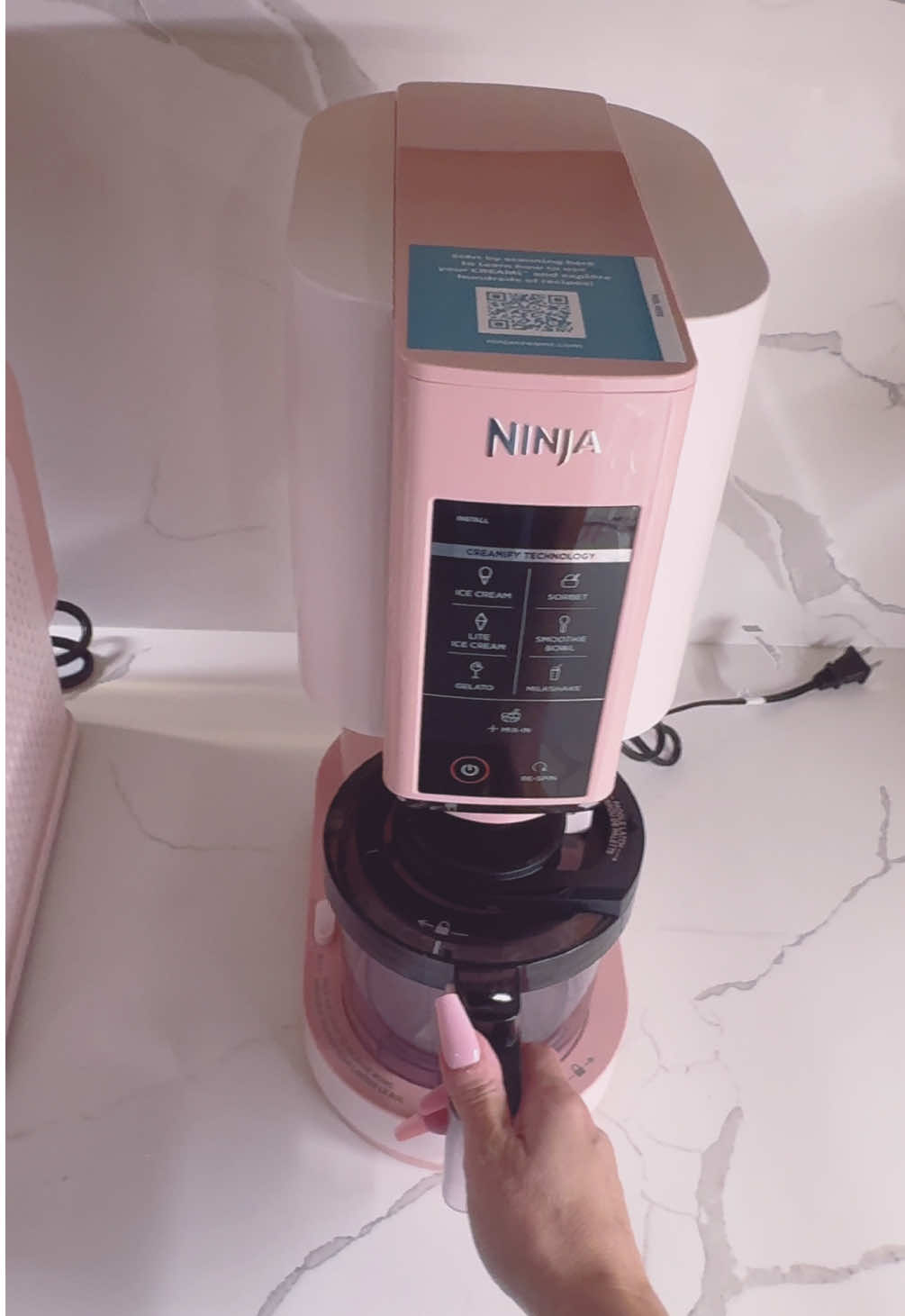 My pink creami @Ninja Kitchen #pinkworld #ninjakitchen #ninjalimitededition #ninjacreami #ninjaslushi