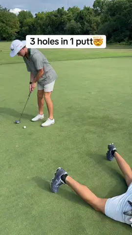 Thru the holes 😭@foreplay (Via:@Bennett Cook Golf)