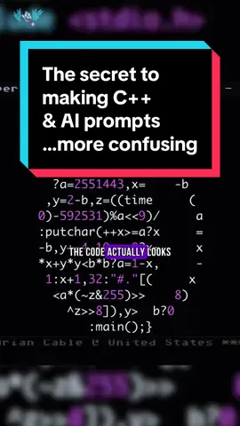 Think your C++ code is hard to read? The International Obfuscated C Code Contest (IOCCC) has been taking confusing code to an art form for decades, featuring wild entries like a fully functional moon phase calculator hidden in just a few lines, or the infamous salmon recipe program that literally prints a recipe while running complex logic in the background. In this video, we look at how Unicode is used for obfuscation, not just for programming contests, but also for AI prompt engineering and LLM jailbreaks. Invisible characters, homoglyphs, emoji, and right-to-left text markers can make your C code or AI prompts look completely normal… while behaving in unexpected ways.  #ai #techtalk #programming #chatgpt #technology  