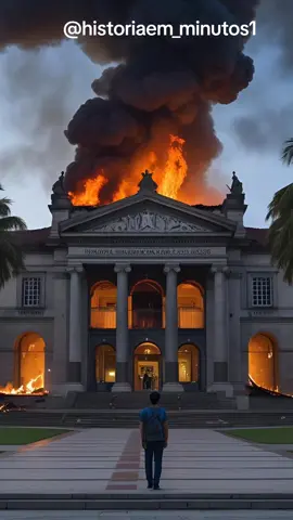 O Incêndio no Museu Nacional (2018) #historia #historiadobrasil #museu #historiabrasileira #conservador 